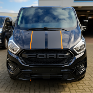 Raptor grill mat zwart Ford Transit Custom 2018 - 2023