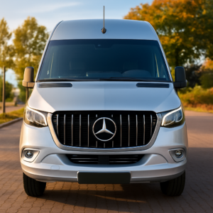 AMG grill zwart - chrome Mercedes Sprinter 2018 - 2025